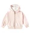 Chloé Cotton Jersey Hoodie In Pink
