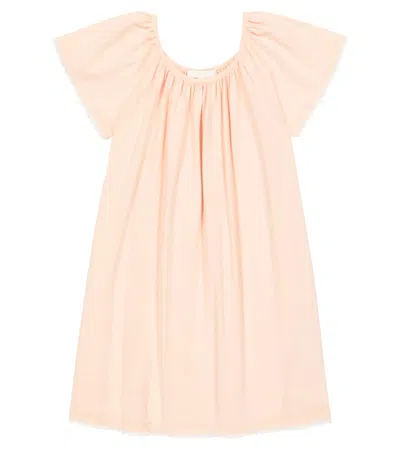 Chloé Kids' Cotton Pajama Dress In Pink