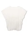 Chloé Ruffle-detailing Organic Cotton Dress In White