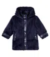 Chloé Hooded Jacket In Blue