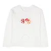 Chloé Chloe Kids Jar Logo Organic Cotton T-shirt In White