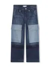 Chloé Multi-pocket Jeans In Blue