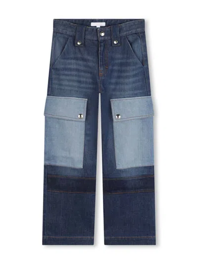 Chloé Multi-pocket Jeans In Blue