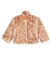 Chloé Leopard-print Jacket In Brown