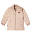 Chloé Kids Daunenmantel In Pink