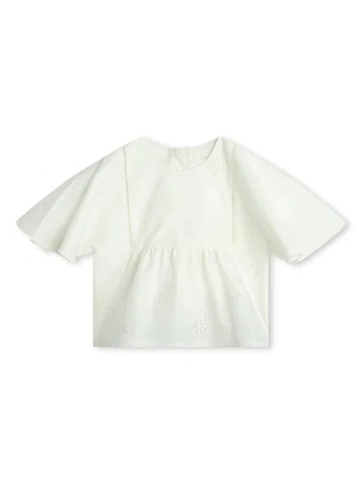 Chloé Chloè Kids Shirts White