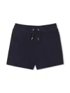 Chloé Blue Shorts For Girl With Logo In Blue