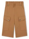 Chloé Wide-leg Cargo Trousers In Brown