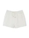 Chloé Organic Cotton Shorts In White