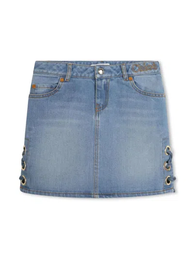 Chloé Chloè Kids Skirts Blue