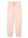 Chloé Girl's Striped Trim Knit Trousers