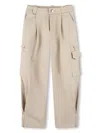 Chloé Cargo Trousers In Beige
