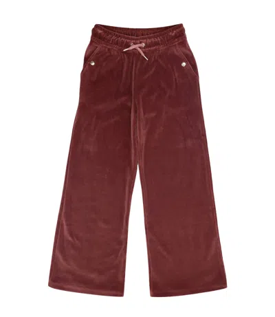 Chloé Chloè Kids Trousers Bordeaux In Burgundy