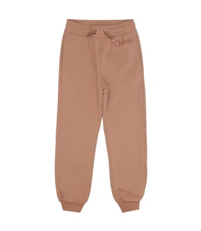 Chloé Chloè Kids Trousers Camel In Brown