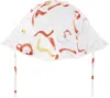 Chloé Kids White Printed Bucket Hat In White