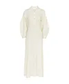 Chloé Kintted Midi Dress In White