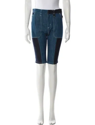 Pre-owned Chloé Knee-length Shorts In Blue