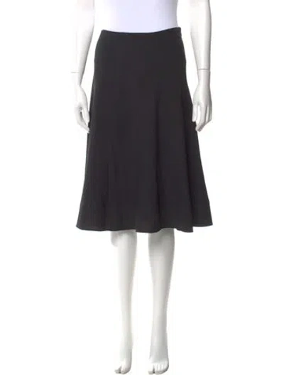 Pre-owned Chloé Knee-length Skirt In Black