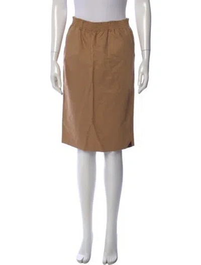 Pre-owned Chloé Knee-length Skirt In Neutral
