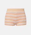 Chloé Knitted Cotton Shorts