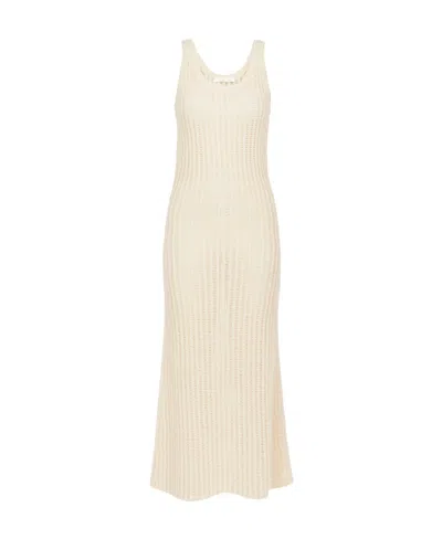Chloé Knitted Dress In Nude
