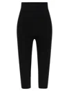 Chloé Knitted Leggings In Black
