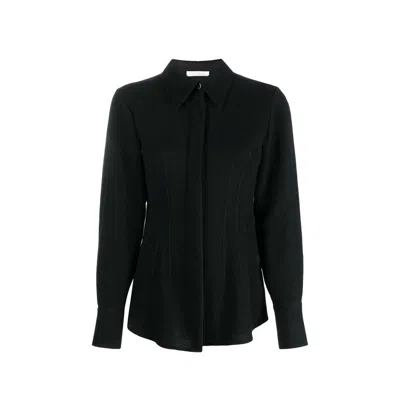 Chloé Chloe Knitted Shirt Women In Black