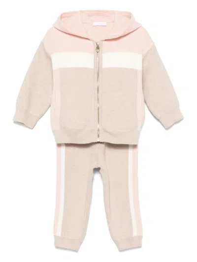 Chloé Babies' Jogging Outfit In Pink