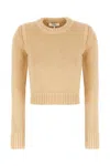 Chloé Beige Cotton And Cashmere Sweater In Neutral