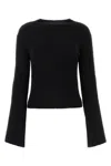 Chloé Silk-blend Knitted Jumper In Black