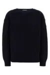Chloé Chloe Dark Blue Wool Blend Sweater In Blue