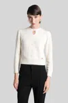 Chloé Chloe Women Wool And Cashmere Sweater In White