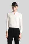 Chloé Chloe Women Wool And Cashmere Sweater In White