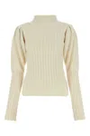 Chloé Ivory Cashmere Sweater In White