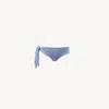 Chloé Knotted Bikini Bottoms In Blue