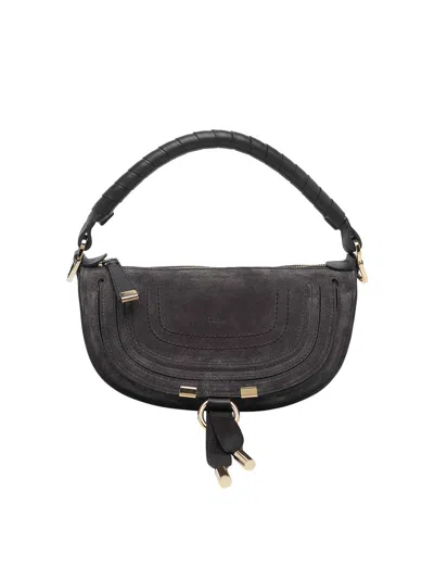 Chloé Kohl Brown Marcie Shoulder Bag