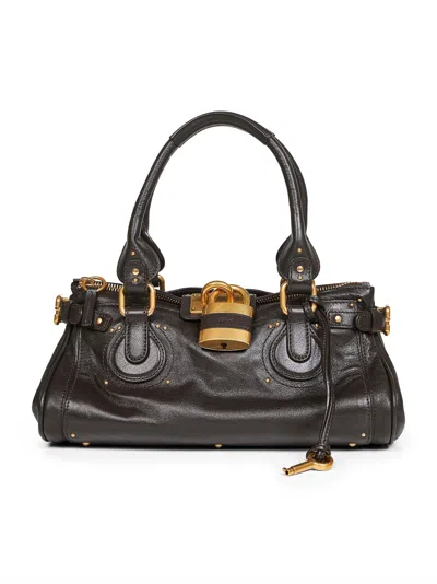 Chloé Kohl Brown Paddington Shoulder Bag