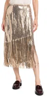 Chloe Kristyn Alexandra Skirt Gold In Gold
