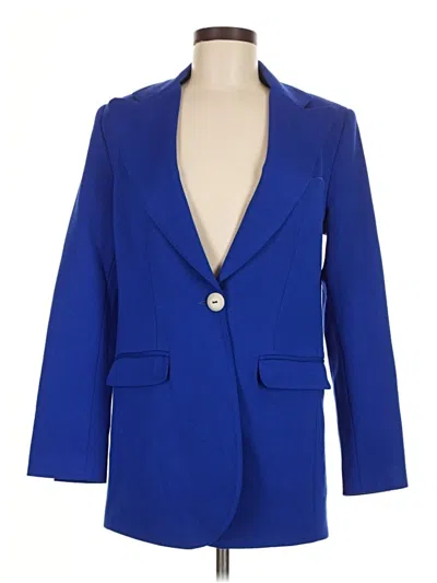 Pre-owned Chloe Kristyn Blazer Jacket In Blue
