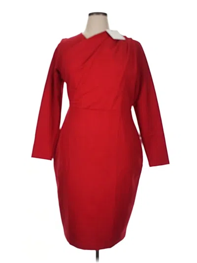 Pre-owned Chloe Kristyn Cocktail Dress In Red