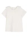 Chloé Lace-collar Top In White