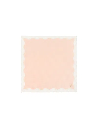 Chloé Lace Scarf In Pink