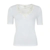 Chloé Lace Top In White