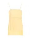 Chloé Lace-trim High-low Camisole In Yellow