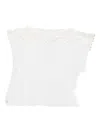 Chloé Sheer Lace Top Spaghetti Straps In White