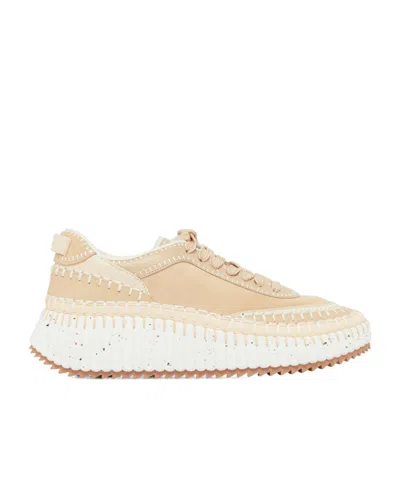Chloé Lace-up Low-cut Casual Shoes