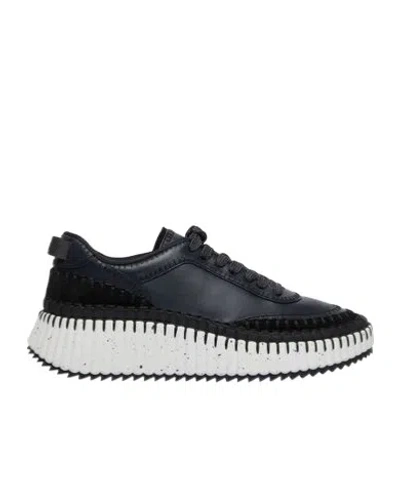Chloé Chloe Nama Sustainable Sneakers For Women In Black