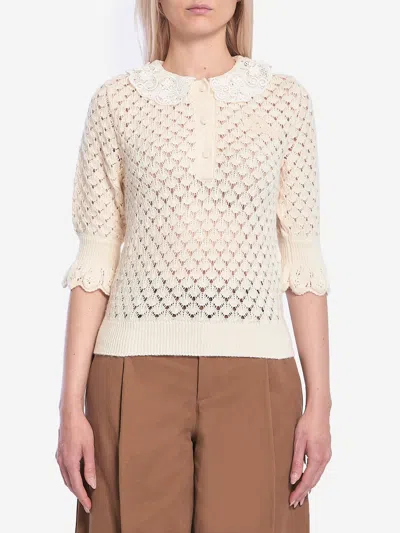 CHLOÉ ICONIC MILK PULLOVER