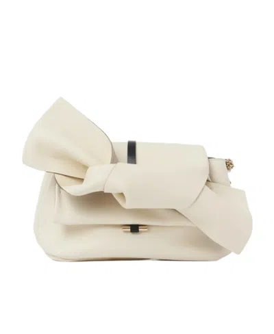 Chloé Lacey Small Chain Satchel Bag In Neutral