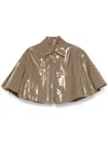 Chloé Layered Jacket In Brown